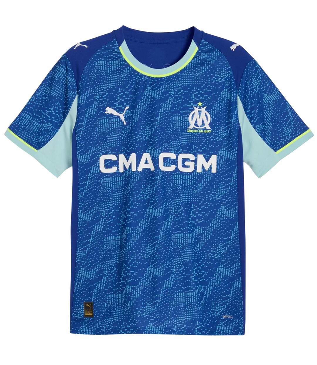 Mens 2025/2026 Olympique De Marseille Fc Third Jersey Blue Puma-2