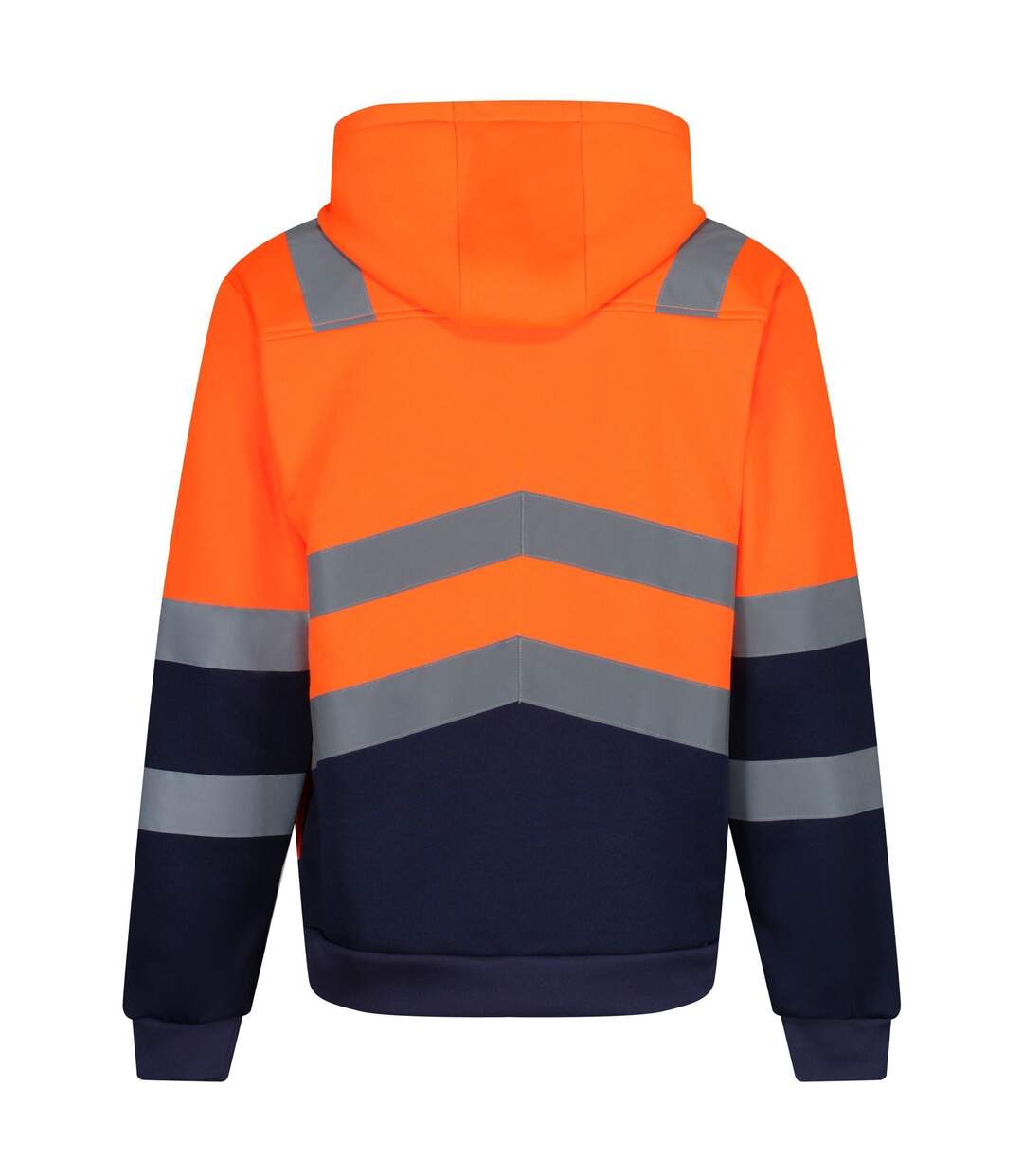 Mens pro hi-vis full zip jacket orange/navy Regatta-3