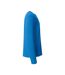 Mens Basic Long-sleeved T-shirt Royal Blue Clique-4