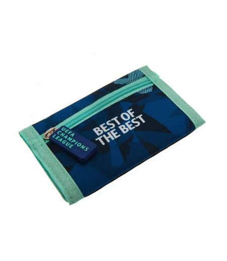 UEFA Champions League Wallet (Navy/Aquamarine) (One Size) - UTBS3226