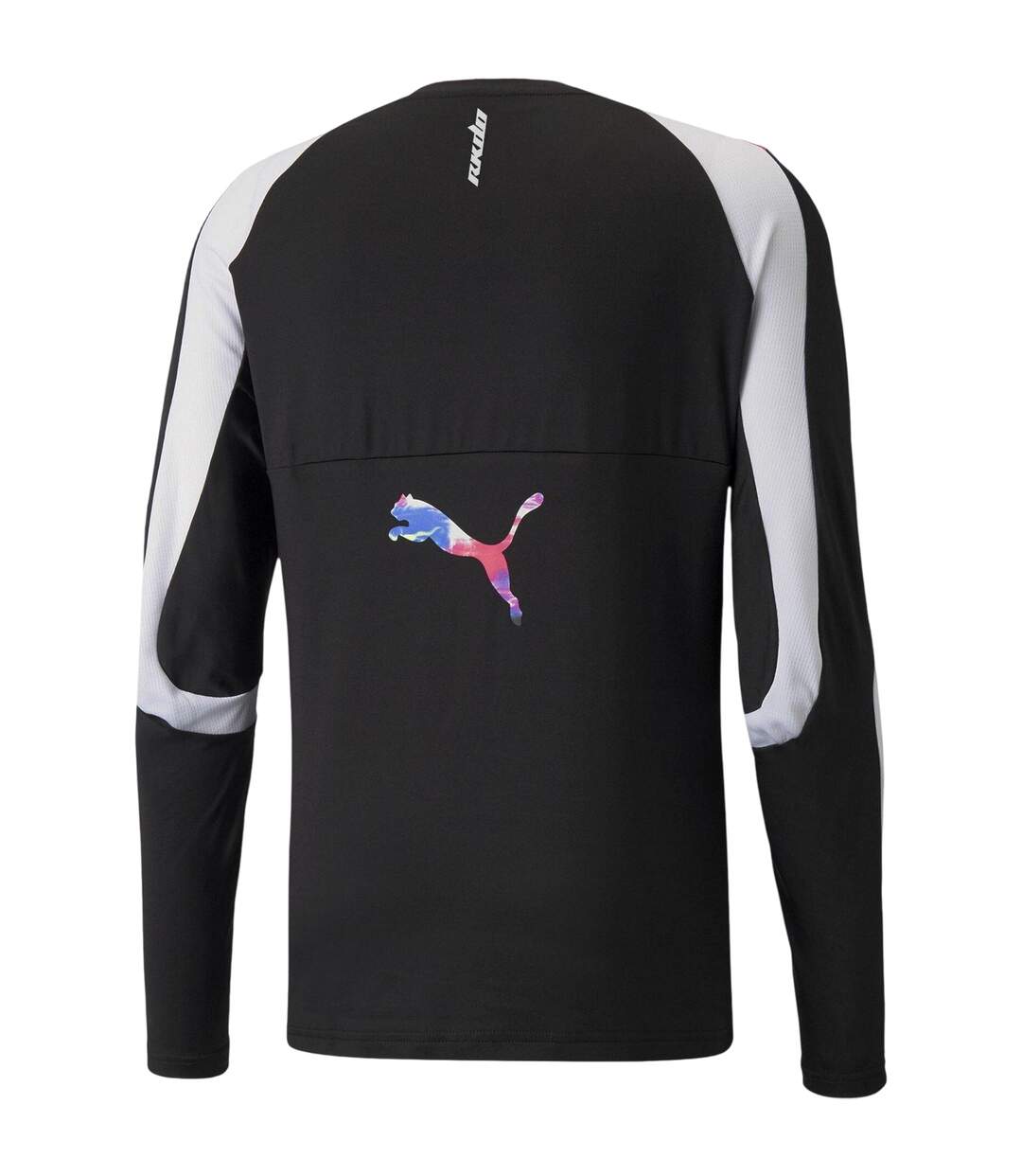 T-shirt Manches Longues Motif/style Abstrait Rkdo Homme Noir Puma-3