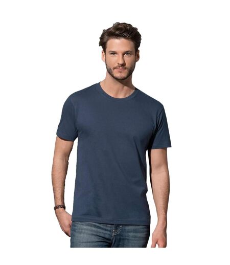 T-shirt Confortable Homme Bleu Marine Stedman