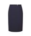Womens/ladies Vilea Pencil Skirt Blue Boss-2