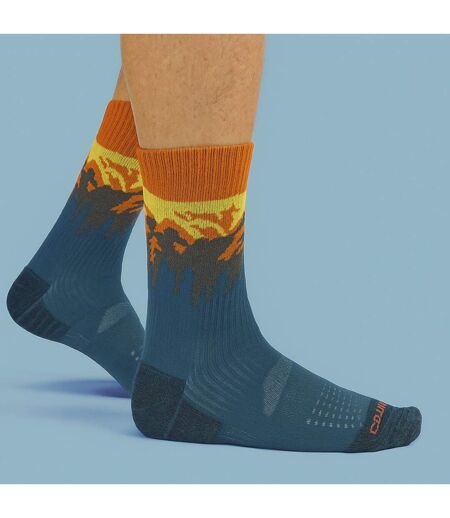 Comodo - Chaussettes Performance Homme Mérinos Mi-mollet Légères et Respirantes
