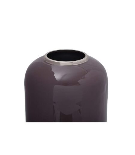 Vase Design Touna 69cm Violet & Argent