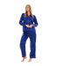 Ensemble De Pyjama Long Femme Bleu Marine Keanu-1
