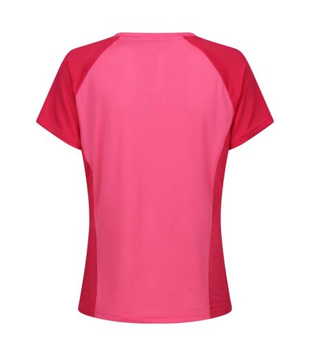 T-shirt emera femme flamant rose / rose fluo Regatta