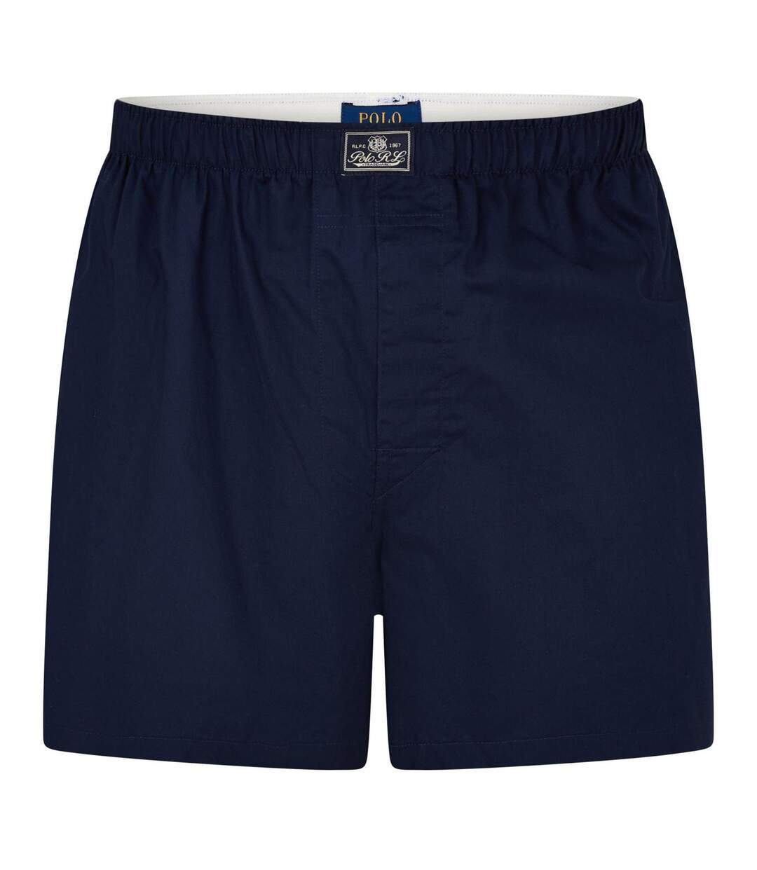 Boxers Homme Bleu Marine Marron Ralph Lauren-3