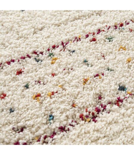 Tapis shaggy tissé motif berbère AMORE 3