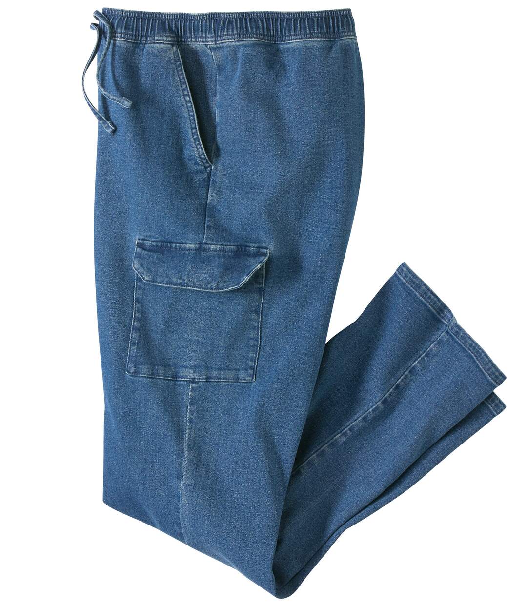 Pantalon Cargo Détente en Jean 