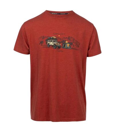 T-shirt horton homme rouge rouille Trespass
