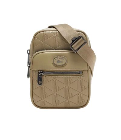 Sacoche taille unique beige Lacoste