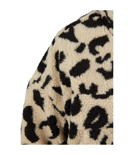 Sweat Motif/style Imprimé Léopard Femme Sable Urban Classics