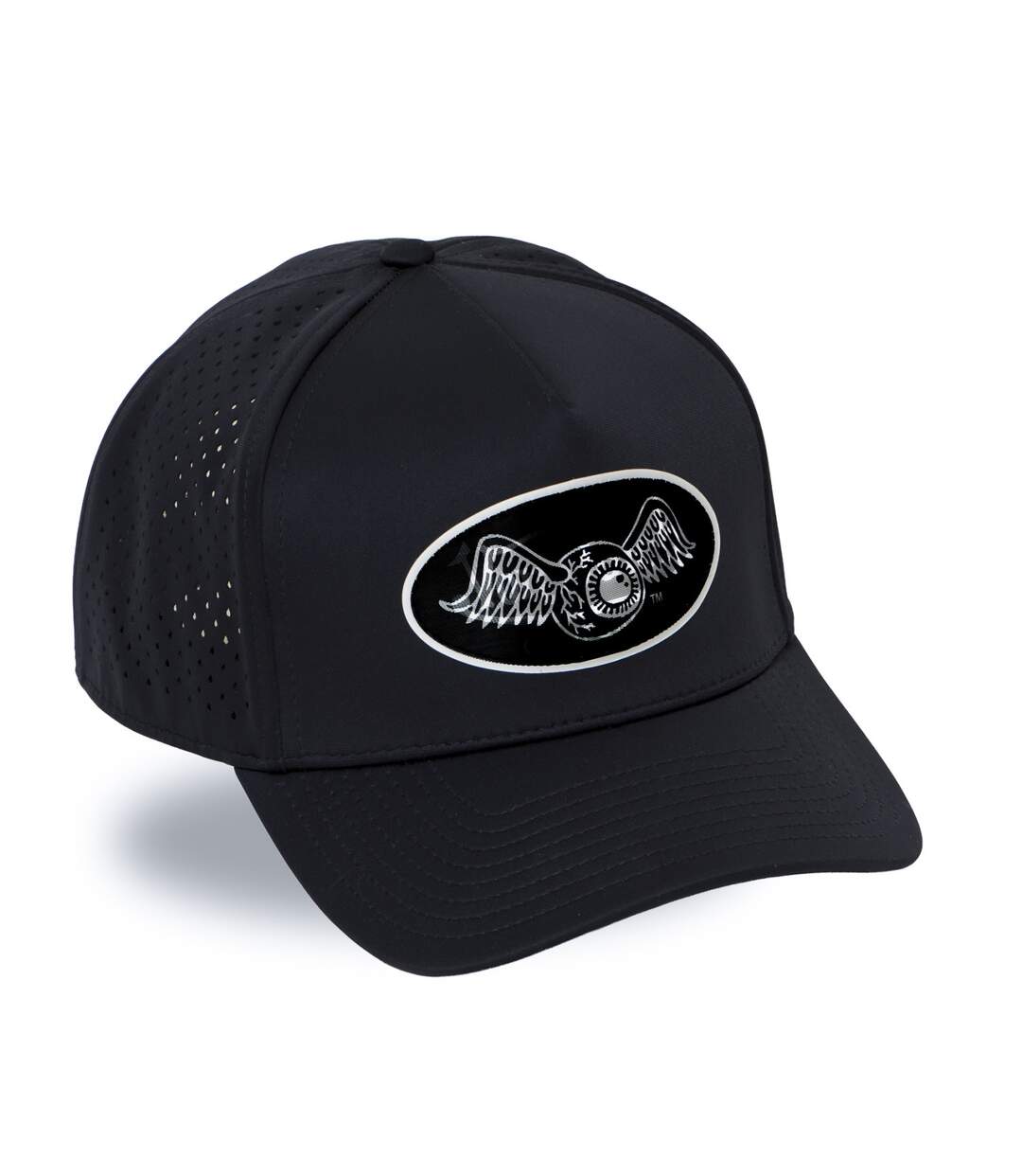 Casquette 6 panneaux filet en mesh écusson hologramme Sport Vondutch-4