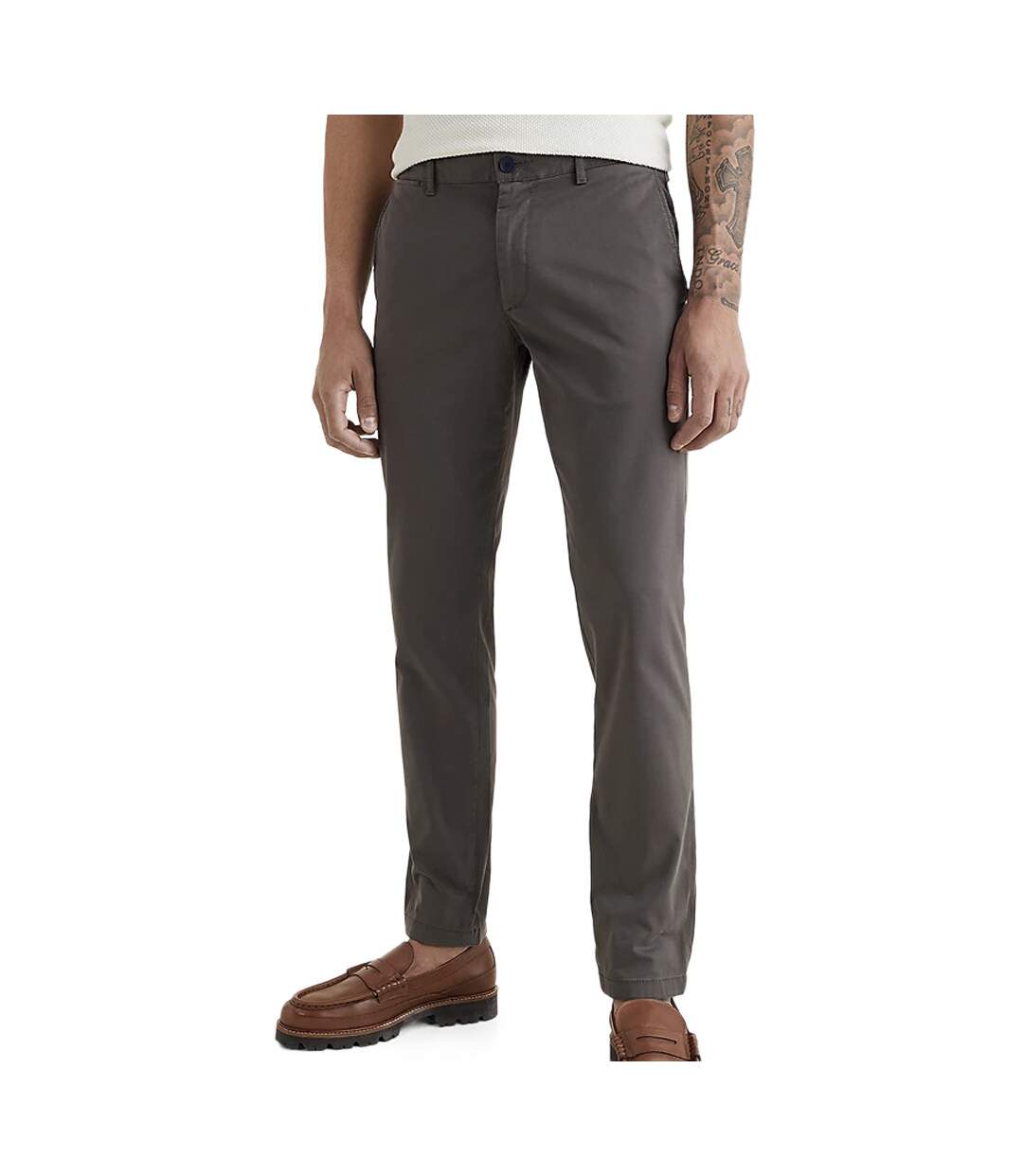 Chino Gris Homme Tommy Hilfiger Bleecker