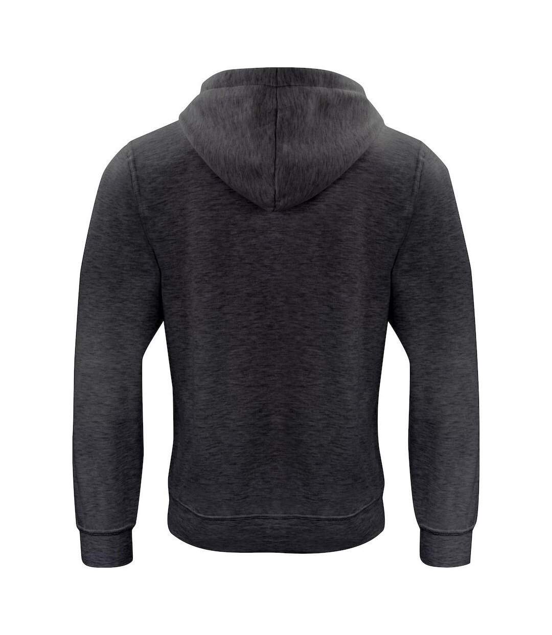 Unisex Adult Basic Hoodie Anthracite Melange Clique-2