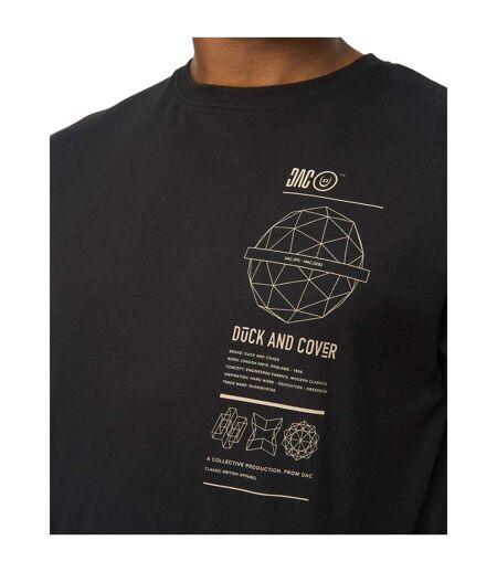 T-shirt Ashland Homme Noir Duck And Cover