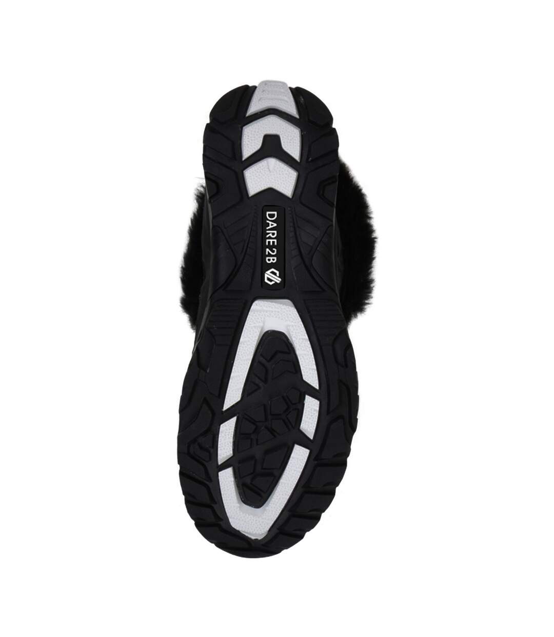 Womens kardrona ii faux fur trim snow boots black Dare 2b-4