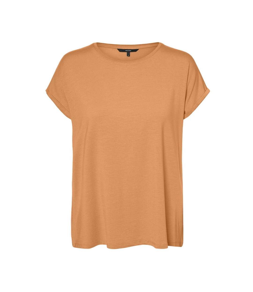 T-shirt Orange Clair Femme Aware Vero Moda Ava - M-1