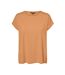 T-shirt Orange Clair Femme Aware Vero Moda Ava - M