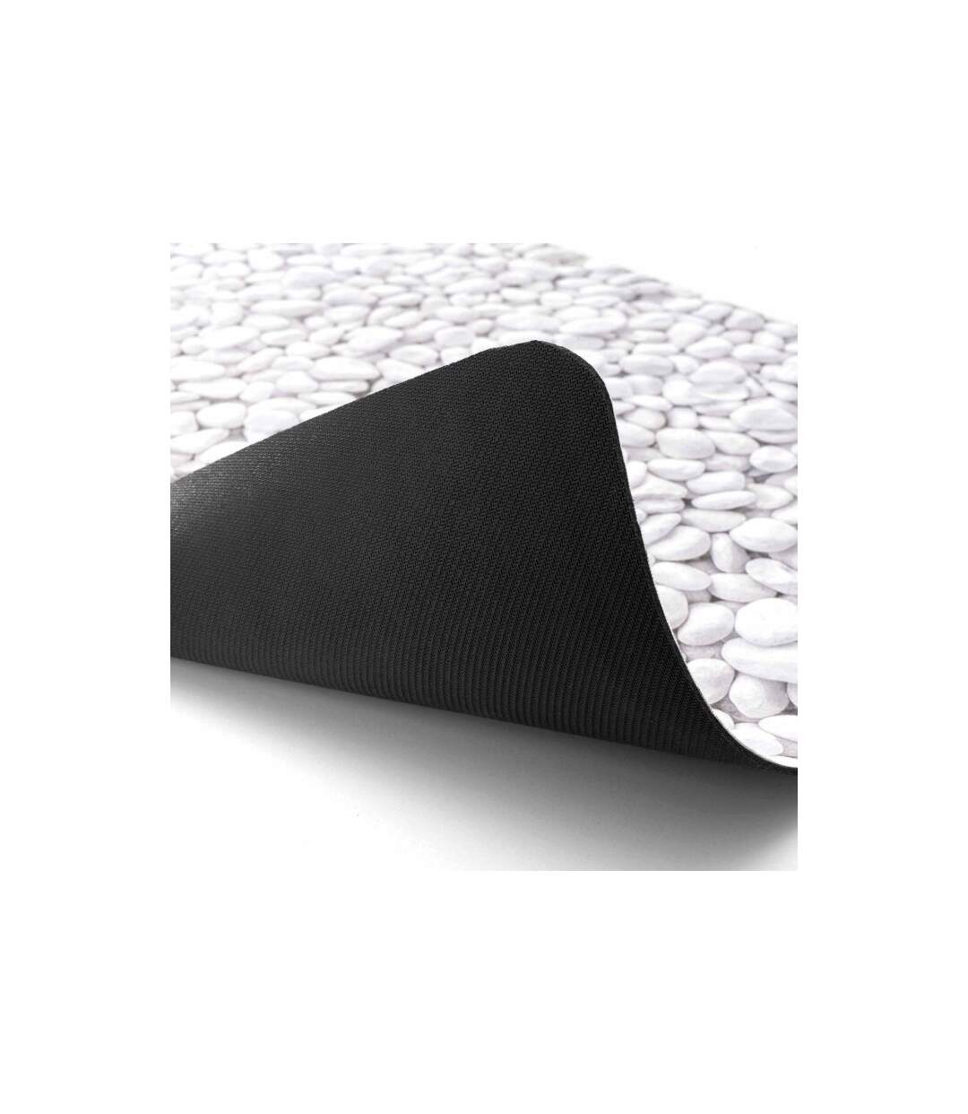 Tapis de Bain Imprimé Leandra 50x80cm Gris-3