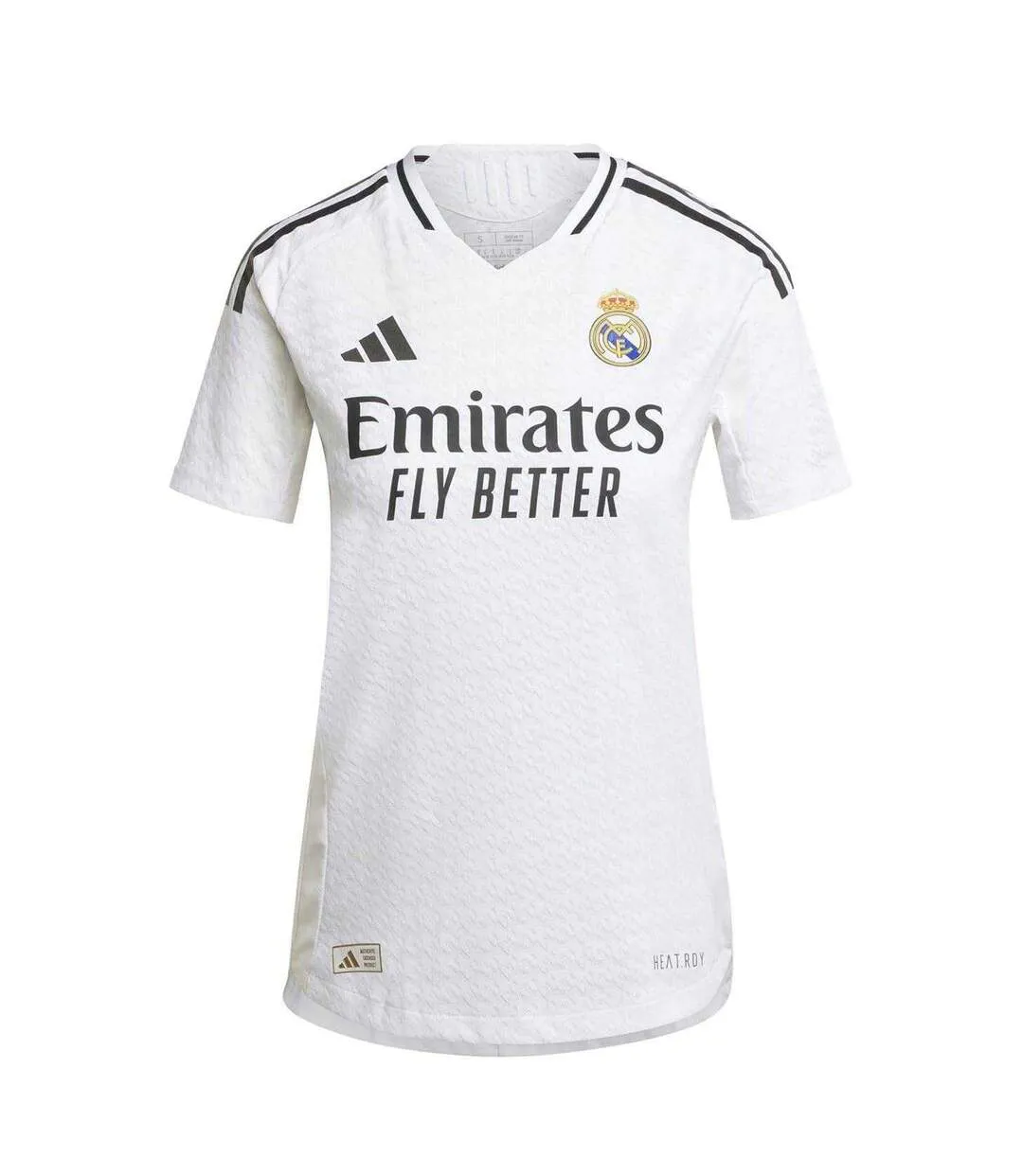 Maillot Domicile Motif/style Real Madrid Cf Authentic 24/25 Femme Blanc Adidas-2