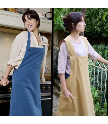 Tablier de cuisine coton HONO Liens à nouer
