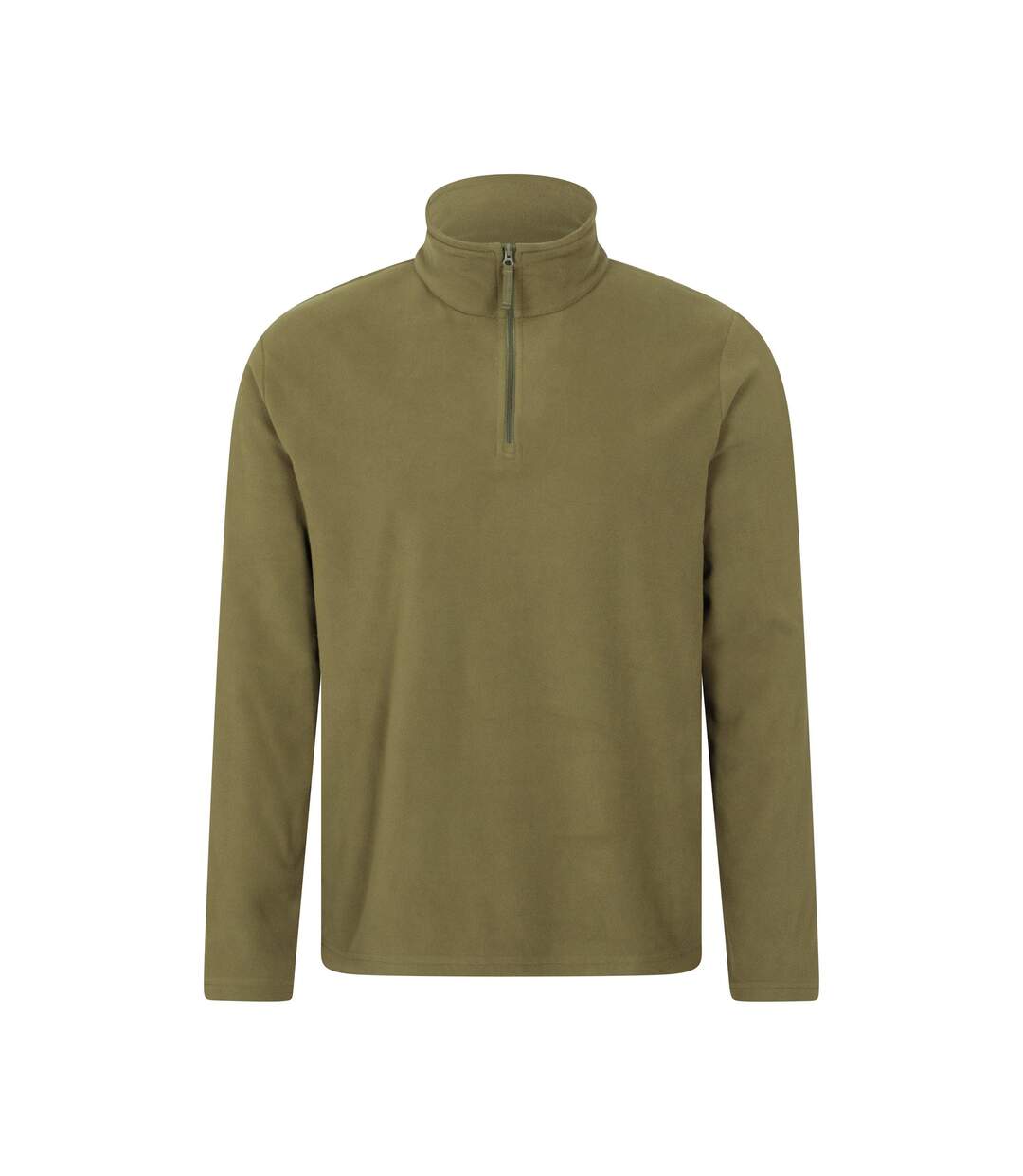 Mens Camber Ii Half Zip Fleece Top Green Mountain Warehouse-2