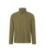 Mens Camber Ii Half Zip Fleece Top Green Mountain Warehouse-2