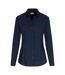 Chemisier Manches Longues Femme Bleu Foncé Seidensticker-2