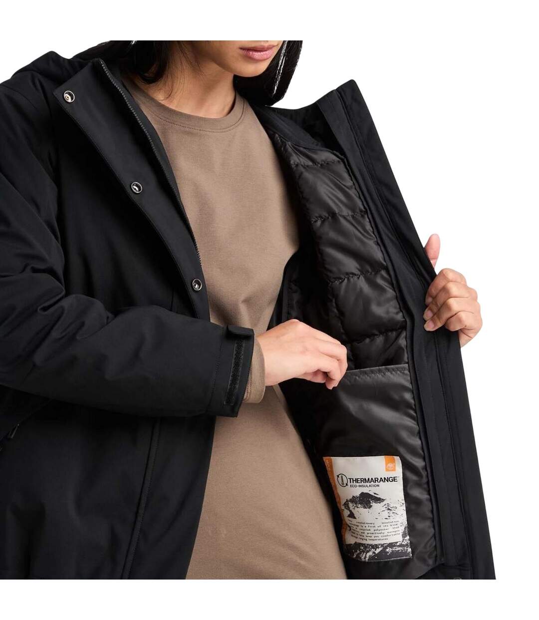 Veste Imperméable Femme Noir Timberland-4