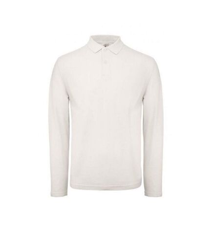 B&C ID.001 Mens Long Sleeve Polo (Pack of 2) (Taupe Gray)