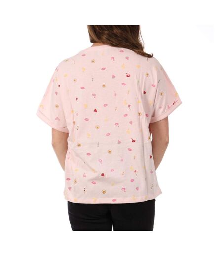 T-Shirt rose femme teddy smith kady