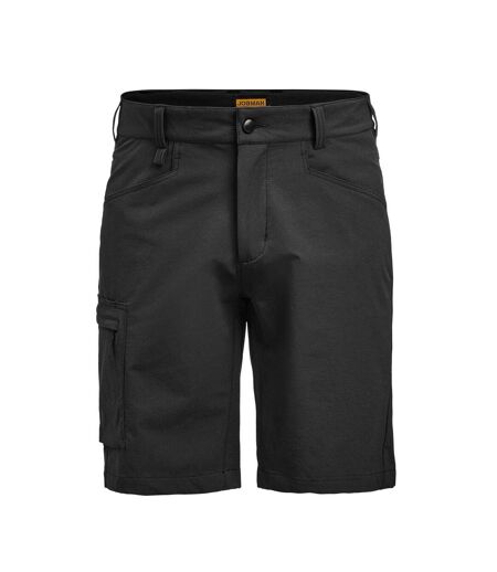 Mens Service 4 Way Stretch Shorts Black Jobman