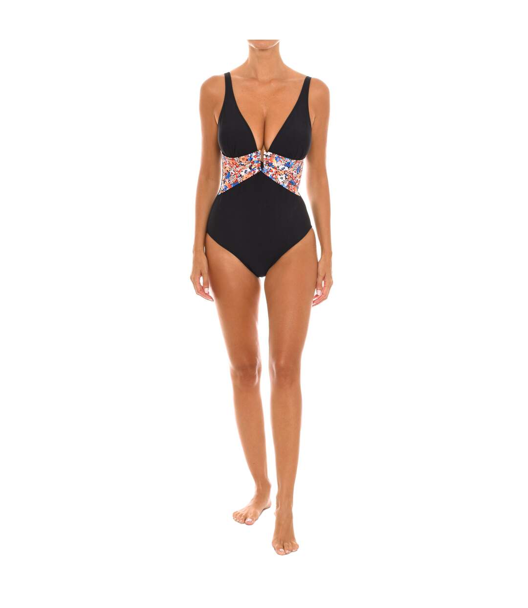 V-neck swimsuit EB0321B Women-1