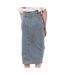 Jupe en jean bleu délavé femme monday premium 392 - l-2