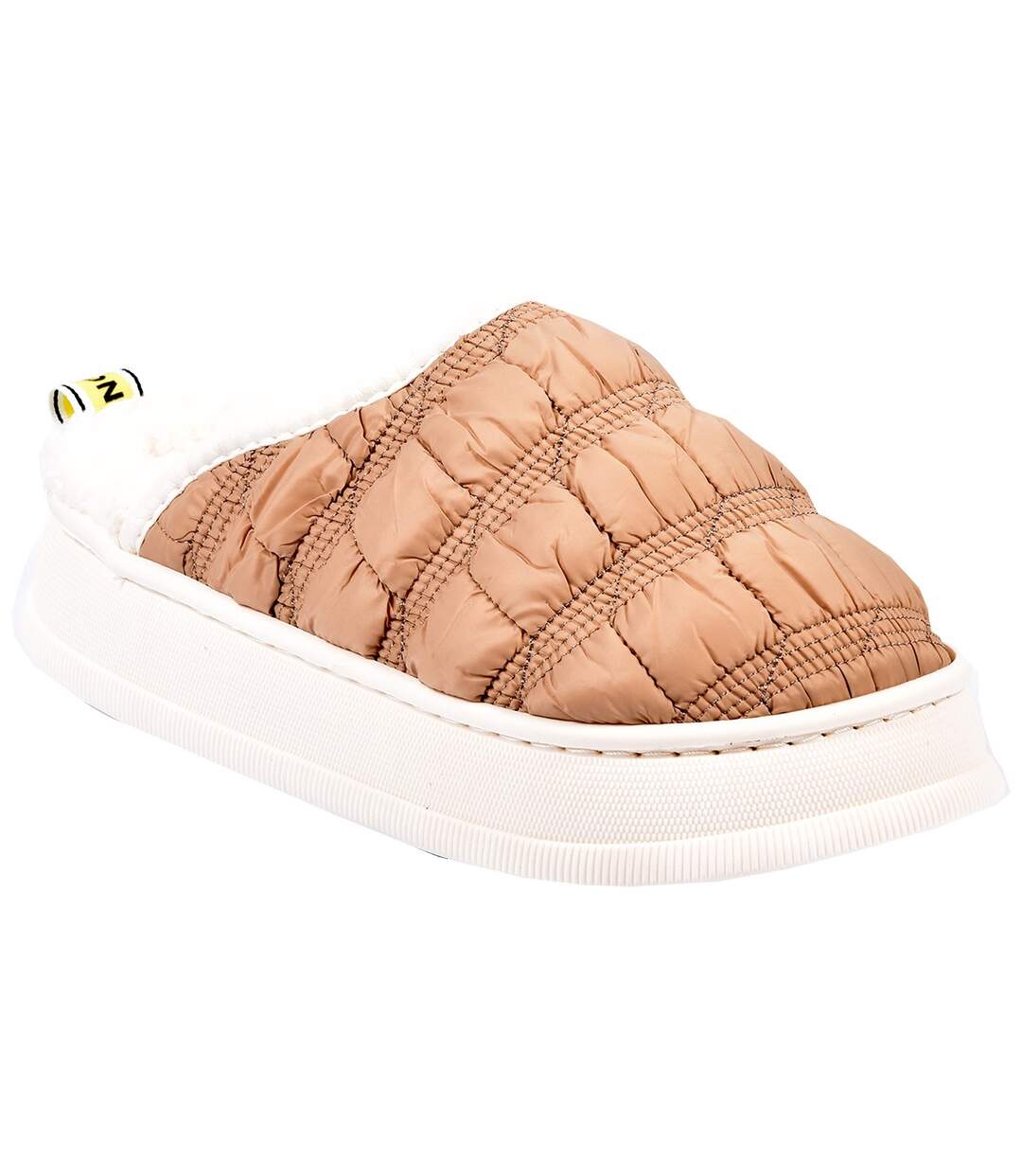 PANTOUFLE Femme Chausson COCOONING MD8587 CAMEL-1