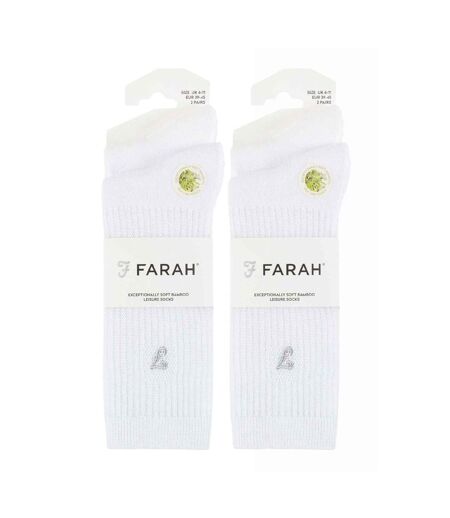 4 Pack Mens Bamboo Diabetic Friendly Leisure Socks