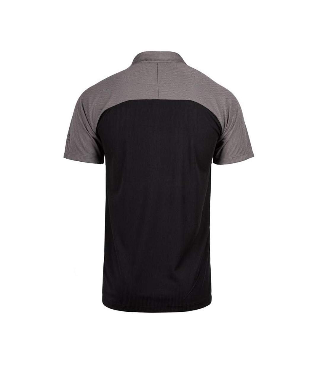 Polo gris/noir homme best mountain rando 100 - l-2