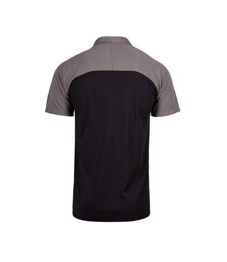 Polo gris/noir homme best mountain rando 100 - l