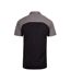 Polo gris/noir homme best mountain rando 100 - l-2