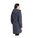Womens/ladies Harbour Waterproof Parka Charcoal Mountain Warehouse-3