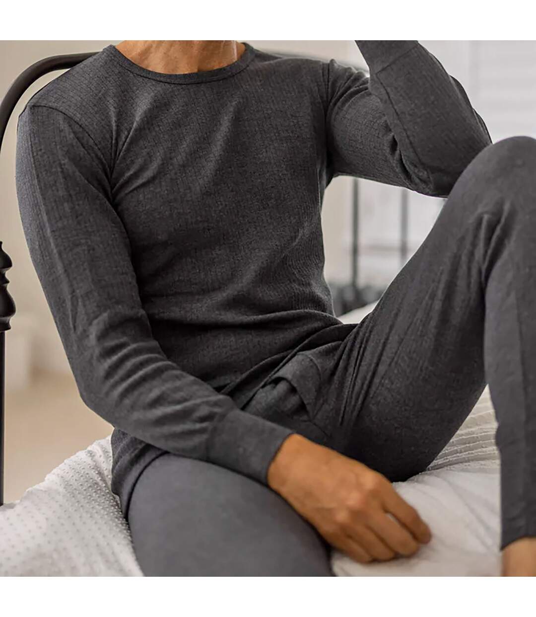 Mens Cotton Thermal Underwear Bottoms Long Johns-3