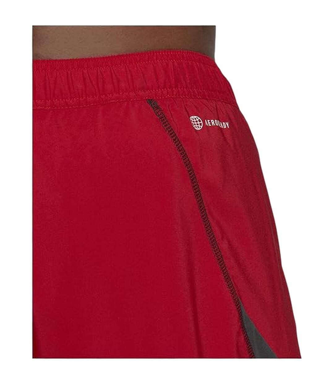 Mens Compression Base Layer Leggings Red Adidas-4