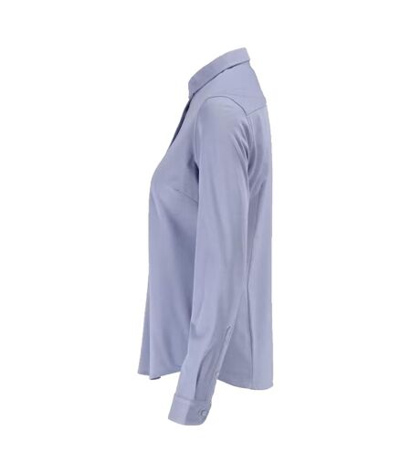 Womens/ladies Frontline Classic Shirt Light Blue Mascot