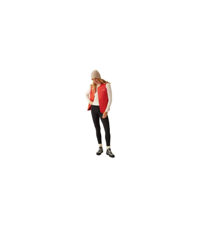 Doudoune Sans Manches Motif/style Floral Orla Kiely Femme Rouge Regatta Professional