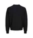 Mens Crew Neck Regular Long-sleeved Jumper Black Jack And Jones-2