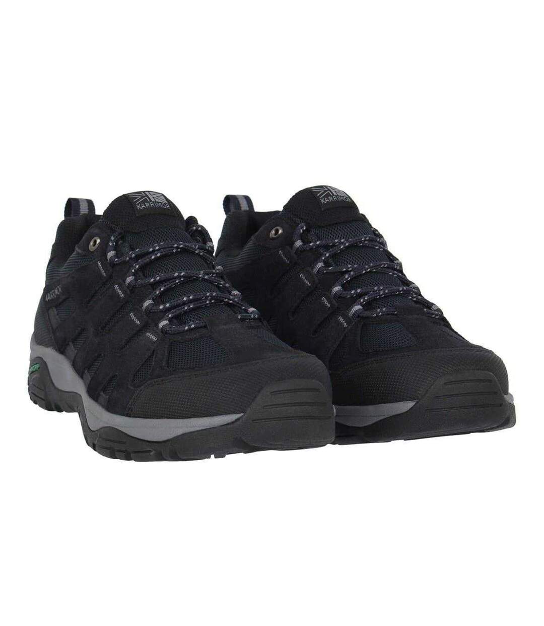 Mens Summit Leather Walking Shoes Navy Karrimor-1