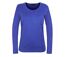 MAYFLOWER NINJA3 : Tee-shirt manches longues bleu roi uni en pur coton-5