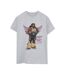 Disney Femmes/Ladies - Lightyear Izzy Star Command - T-shirt boyfriend en coton (Gris sportif) - UTBI50394-1